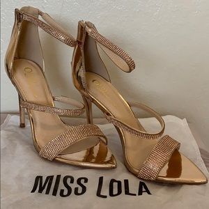 BRAND NEW MISS LOLA HIGH HEELS